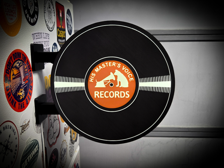 Masters Records Round Lightbox