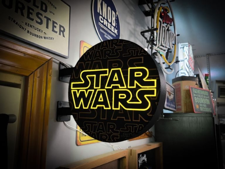 Star Wars Round Lightbox