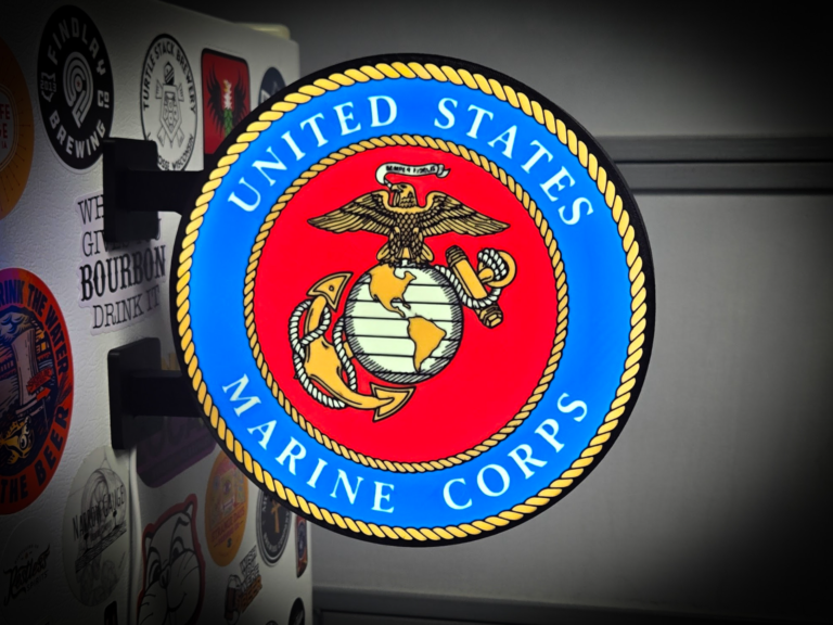 USMC Round Lightbox v2