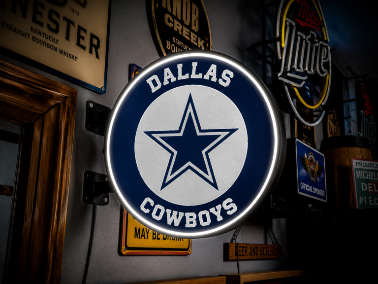 Dallas Cowboys Round Lightbox