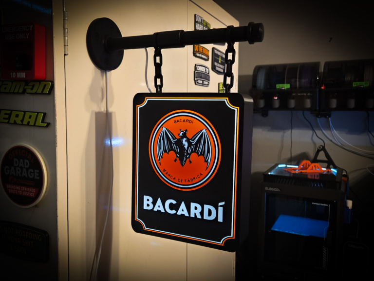Bacardi Vertical Lightbox